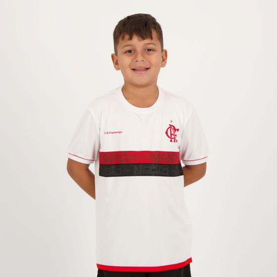 Imagem de Camisa Flamengo Approval Infantil Branca