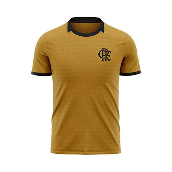 Imagem de Camisa Flamengo Chalkboard Braziline- Dourado/Preto