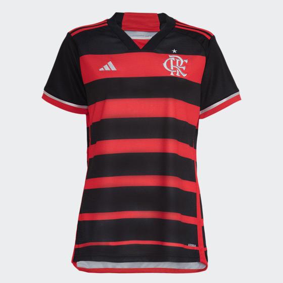 Imagem de Camisa Flamengo I 24/25 s/n Torcedor Adidas Feminina