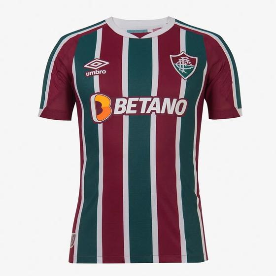 Camisa Fluminense I 22/23 n9 Torcedor Umbro Masculina - Vinho+Verde - 2GG Menor preço em Camisa Fluminense I 22/23 n9 Torcedor Umbro Masculina - Vinho+Verde - 2GG