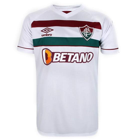 Imagem de Camisa Fluminense II 23/24 s/n Torcedor Umbro Masculina - Branco e Vinho