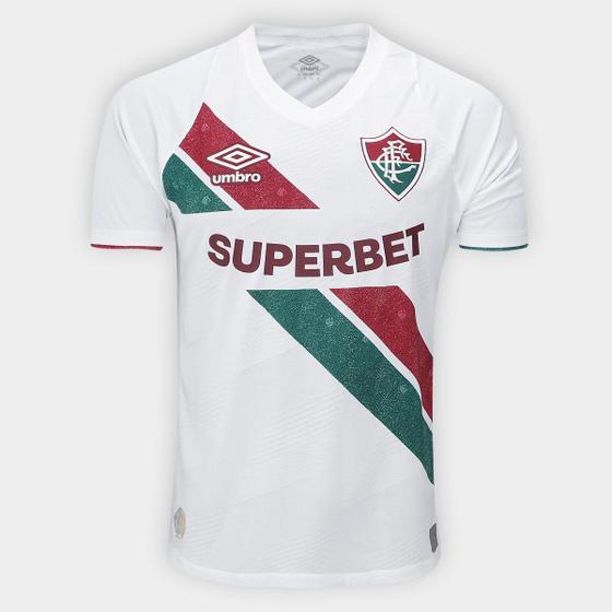 Camisa Fluminense II 24/25 s/n Torcedor Umbro Masculina Menor preço em Camisa Fluminense II 24/25 s/n Torcedor Umbro Masculina