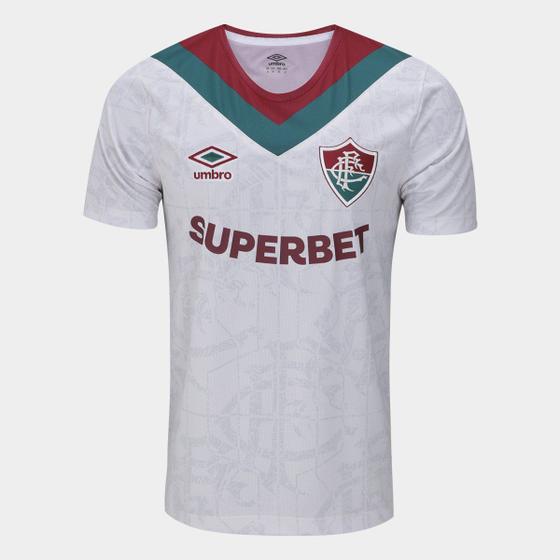 Camisa Fluminense III 24/25 s/n Torcedor Umbro Masculina Menor preço em Camisa Fluminense III 24/25 s/n Torcedor Umbro Masculina