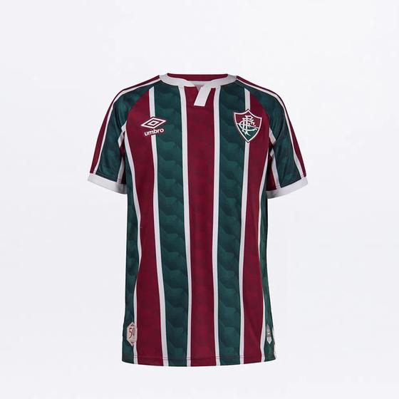 Imagem de Camisa Fluminense Juvenil I 20/21 s/n Torcedor Umbro - Verde+Vinho - 10