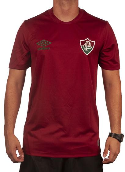 Imagem de Camisa Fluminense Masculina Umbro Basic 2 Original Bordô 