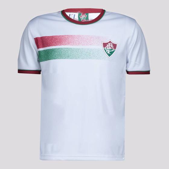 Imagem de Camisa Fluminense Path Infantil Branca