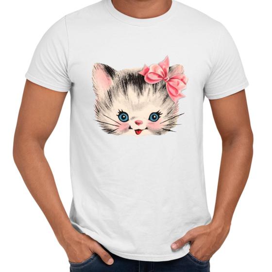 Imagem de Camisa Gato Lacinho Pet Gatinho