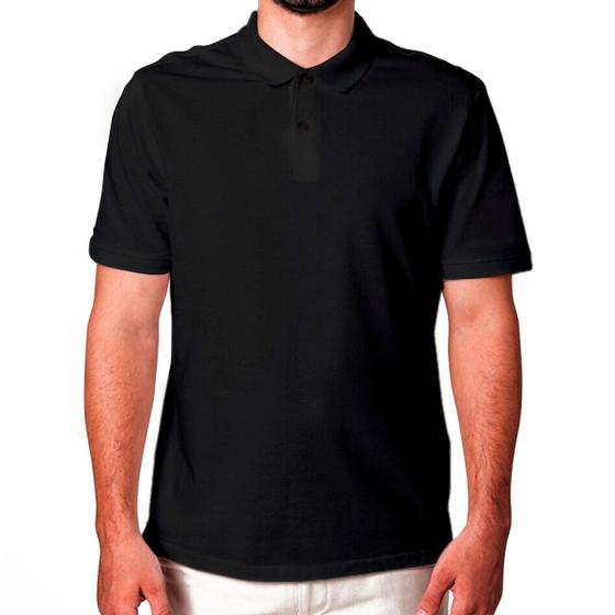 Imagem de Camisa Gola Polo Camiseta Masculina Casual Basica