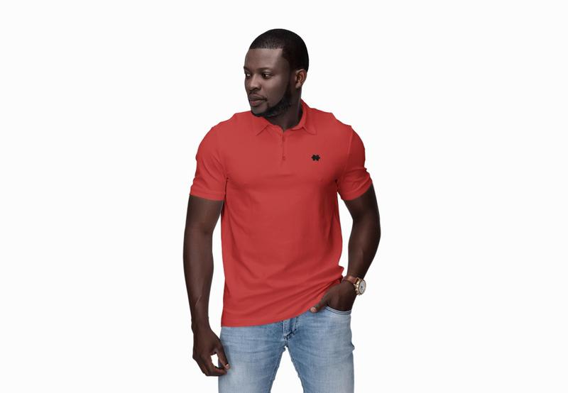 Imagem de Camisa Gola Polo Masculina Basica Lisa Malha Penteada 100% Algodão