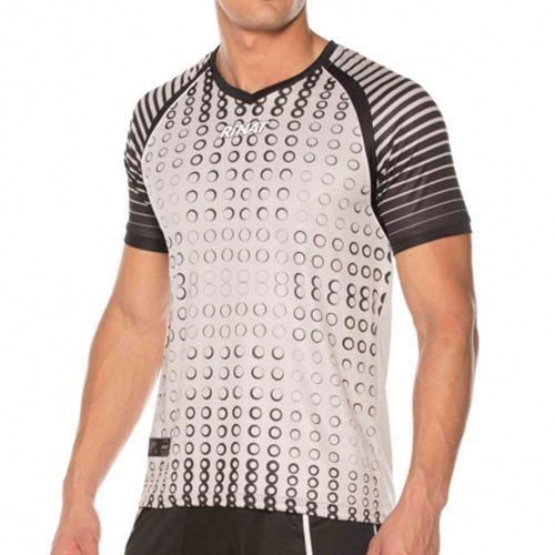 Imagem de Camisa Goleiro Rinat Keeper Prata Com Preto Sem Número