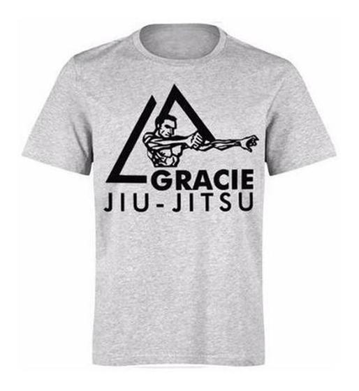 Imagem de Camisa Gracie Jiu-jitsu Ufc Mma Luta Lançamento Top Lutador