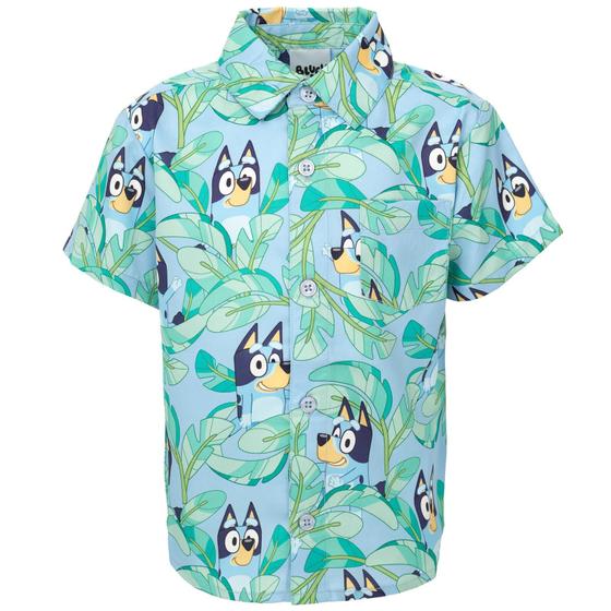 Imagem de Camisa Havaiana Bluey para Meninos - 6 Anos