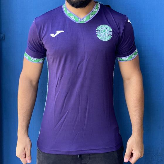 Imagem de Camisa Hibernian II Joma 23/24 Jogador Roxa