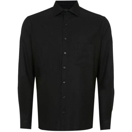 Imagem de Camisa Individual Comfort Lisa In24 Preto Masculino