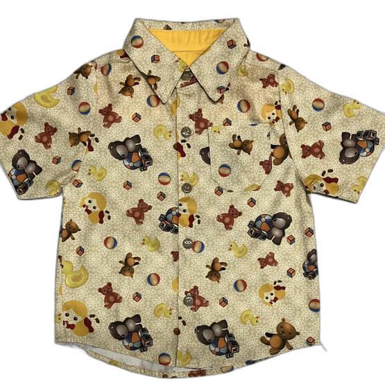 Imagem de Camisa Infantil Masculina Estampa Brinquedos