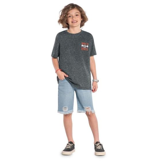 Imagem de Camisa infantil - masculino - tamanho 4 ao 8  1000397 - kyly 