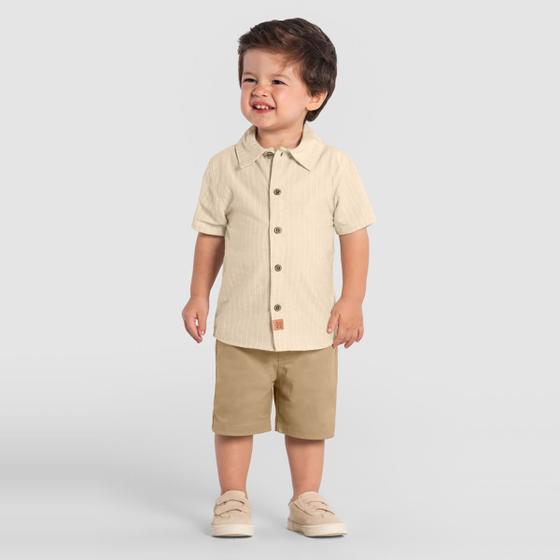 Imagem de Camisa infantil menino em tricoline Mundi