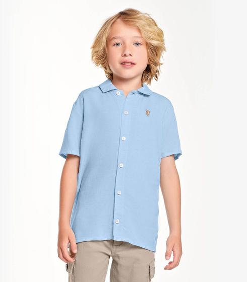 Imagem de Camisa Infantil Menino Trick Nick Azul