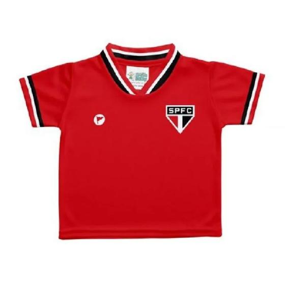 Imagem de Camisa infantil torcida baby são paulo estilo bebê oficial