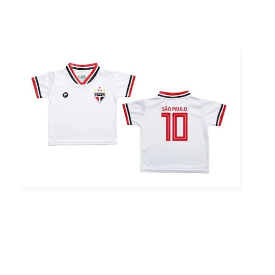 Imagem de Camisa infantil torcida baby são paulo estilo bebê oficial