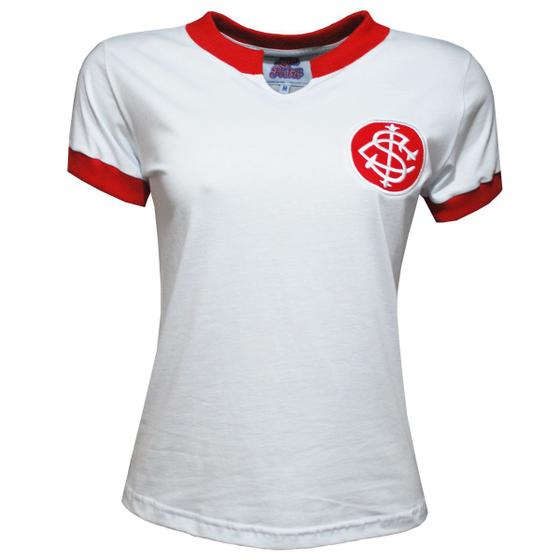 Imagem de Camisa Internacional 1976 Retrô Feminino  Branca g