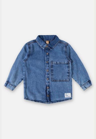 Imagem de Camisa Jeans Infantil Menino Up Baby