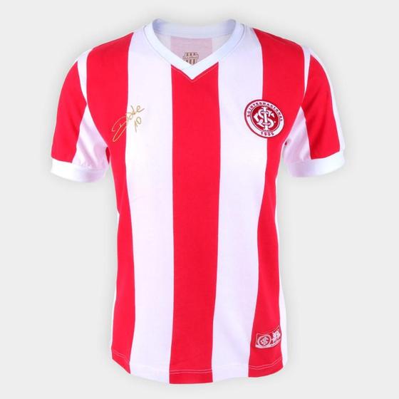 Camisa Juvenil Internacional D'Alessandro 2013 RetrôMania Menor preço em Camisa Juvenil Internacional D'Alessandro 2013 RetrôMania