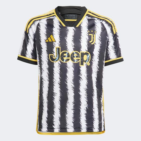 Imagem de Camisa Juventus Juvenil Home 23/24 s/n Torcedor Adidas