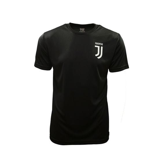Imagem de Camisa Juventus Preta Básica Masculina Original em Poliéster