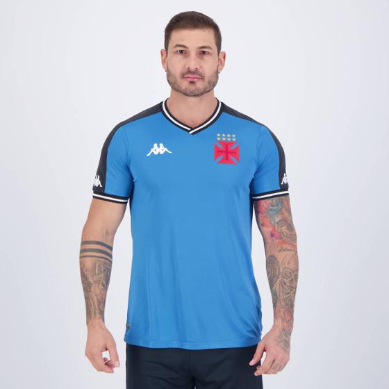 Imagem de Camisa Kappa Vasco Goleiro 2024 Azul