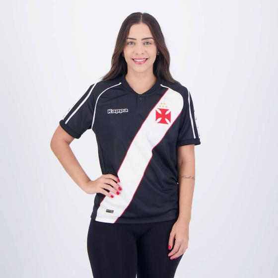 Imagem de Camisa Kappa Vasco I Retrô 1998 Feminina