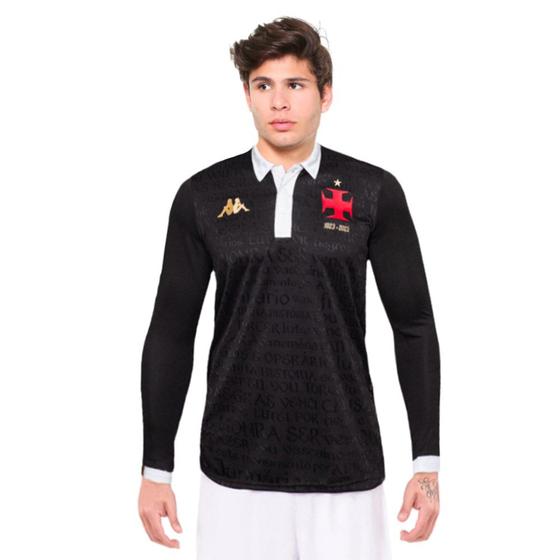 Imagem de Camisa Kappa Vasco III 2023/24 Plus Size Masculina