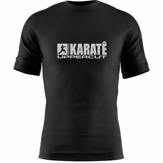 Imagem de Camisa Karate HZT Treino - Dry Fit UV50+ Preta