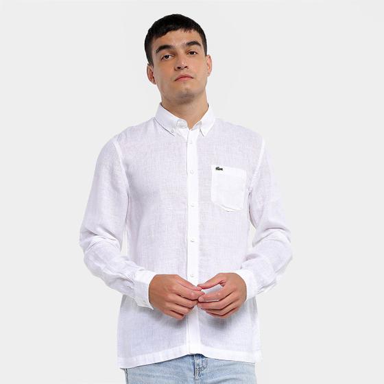 Imagem de Camisa Lacoste Masculina Básica