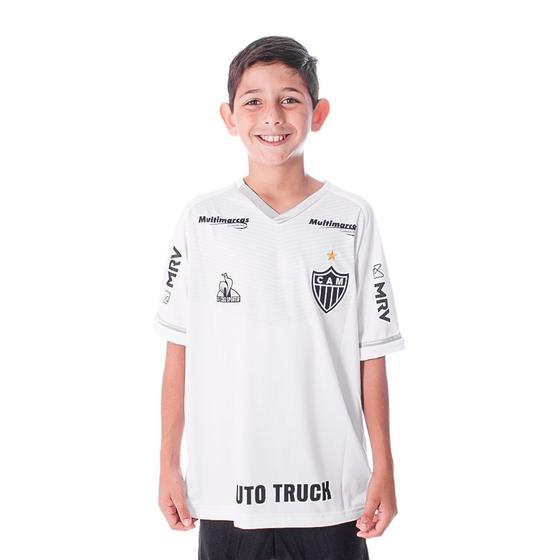Camisa Le Coq Sportif Atlético Mineiro II 2021 Juvenil Menor preço em Camisa Le Coq Sportif Atlético Mineiro II 2021 Juvenil