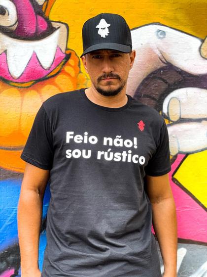 Imagem de Camisa Legend Preta com frases P ao EXG