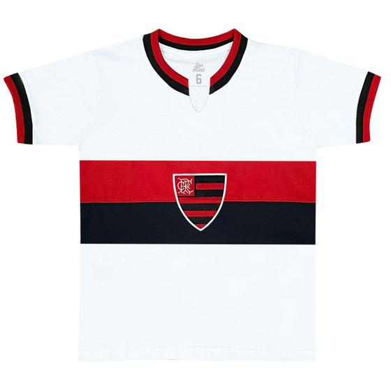 Imagem de Camisa Liga Retrô Flamengo 1976 Branca Infantil