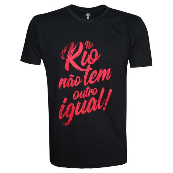 Imagem de Camisa Liga Retrô No Rio Não Tem Outro Igual  Preta GGG