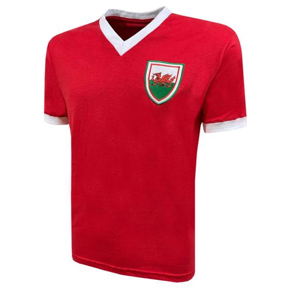 Imagem de Camisa Liga Retrô País de Gales 1958