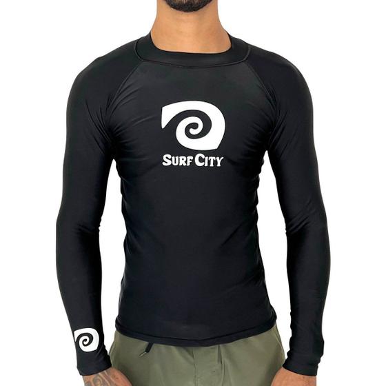 Imagem de Camisa Lycra Recortes UV 50+ Manga Longa Surf City