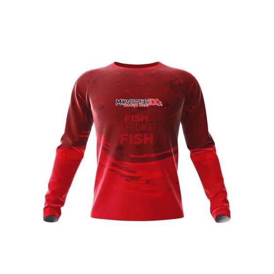 Imagem de Camisa M3X New Fish 23 - Vermelho