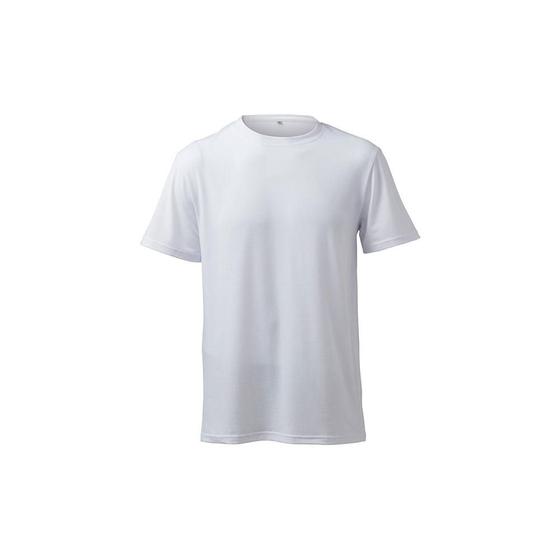 Imagem de Camisa Malha para Personalizar - Masculina LRG Gola U Branca Cricut - 1 und