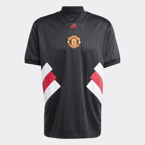 Imagem de Camisa manchester united adidas icon 2023 preta