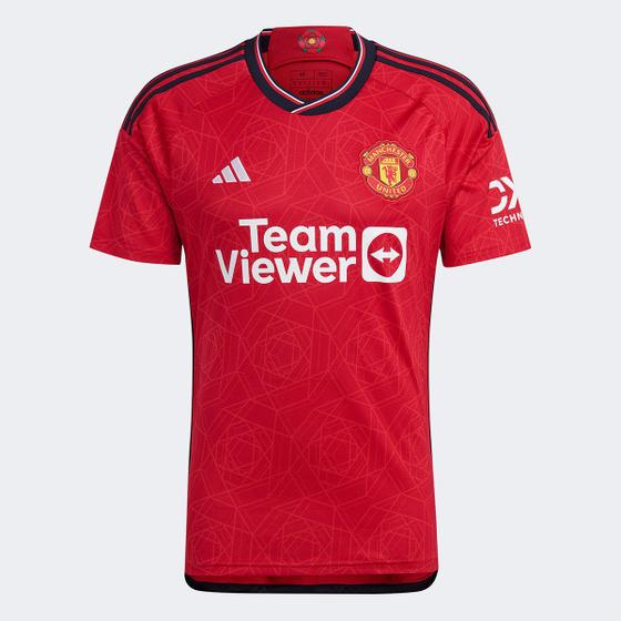 Imagem de Camisa Manchester United Home 23/24 s/n Torcedor Adidas Masculina