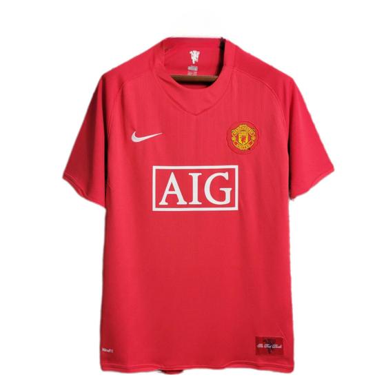 Imagem de Camisa Manchester United Temporada 2007/08 Home I Retrô - Vermelha