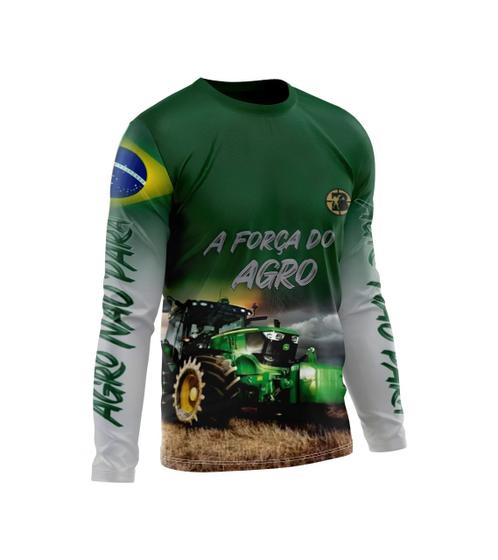 Imagem de Camisa Manga Longa com Proteção UV MOD6 - Agro John Deere