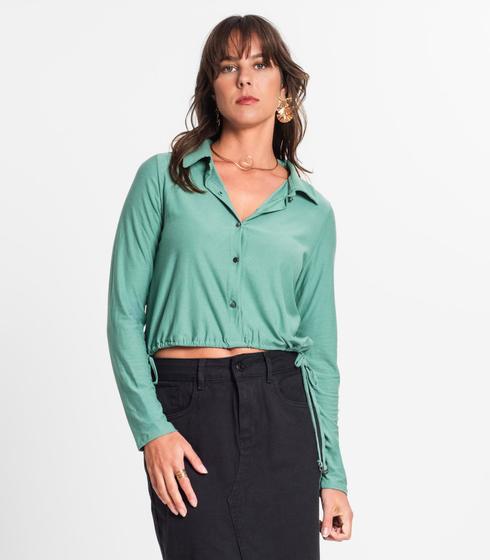 Imagem de Camisa Manga Longa Feminina Endless Verde