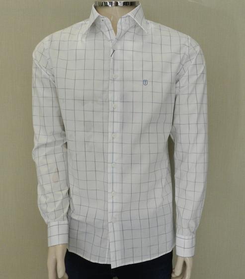 Imagem de Camisa Manga Longa Individual Slim Fit Xadrez