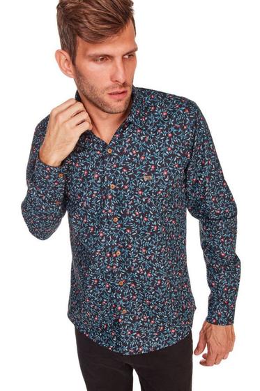 Imagem de Camisa Manga Longa Masculina Casual Elegante Milani