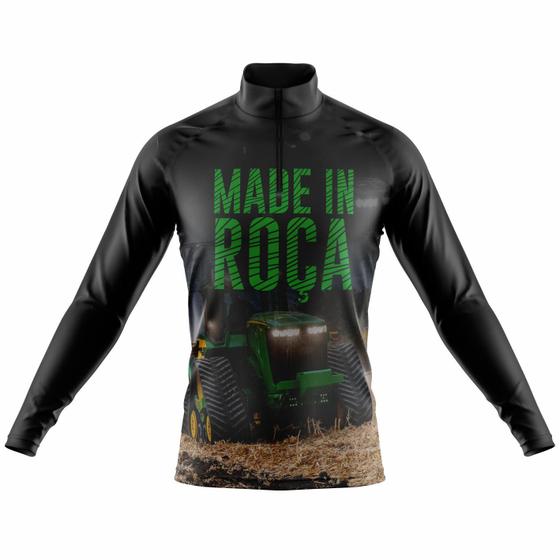 Imagem de Camisa Manga Longa Masculina Made in Roça Agro Fazenda Bruto